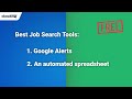 Google Alerts for Jobs : Job search strategies in 2024