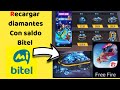 Como recargar diamantes con saldo bitel (FREE FIRE🔥)