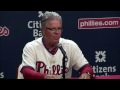 wsh@phi mackanin on phillies offense in first win