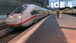 Wagen Rundgang im neuen ICE 4 der Deutschen Bahn