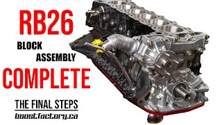 RB26 FULL ENGINE BUILD || Episode 12: Oil Filter Adapter Plate, Water Pump, & Timing Components!