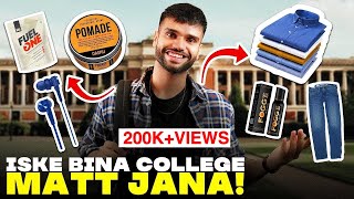 EVERY College Guy NEEDS These Style Items | College Shopping Guide | BeYourBest Fashion San Kalra