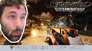 Starship Troopers: EXTERMINATION | Announcement & Gameplay Trailer | JOYFUL REACTS