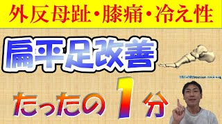 vol.41 足のアーチを整える【扁平足、膝痛、外反母趾、冷え性改善】