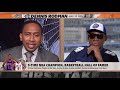 [FULL] Dennis Rodman compares MJ & LeBron, talks Bulls vs. Warriors & Draymond Green  First Take
