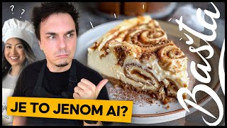 CINNAMON ROLL CHEESECAKE podle AI? - Bašta #94