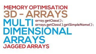 35 - Multi Dimensional (3D) Arrays in Java (Hindi/Urdu)