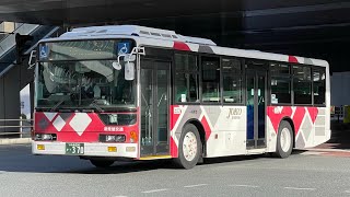 【元小田急】三菱ｴｱﾛｽﾀｰ KC-MP747K〈いわき駅前→自由ヶ丘[76]〉走行音(いわき200か370)【新常磐交通】