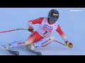 alpine skiing downhill gut behrami 2024 01 03 with a script and subtitles