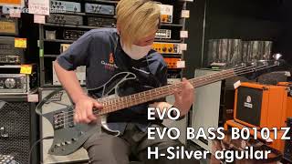 【Ikebe B-Sound Check】EVO EVO BASS B0101Z H-Silver aguilar【試奏動画】