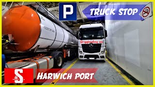 ORYGINALNY ON - HARWICH PORT CZYLI PROM DO HOLANDII | ZAŁADUNEK W ANGLI | TRUCK STOP