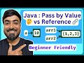 Pass by Value vs Pass by Reference in Java | Java for Beginners Explained