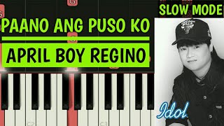 [EASY Piano Tutorial] Pano Ang Puso Ko - April Boy Regino - Natzpiano #RIPidol