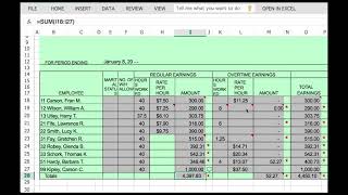 ACCT 032 Continuing Payroll Project Ch 2 Demo