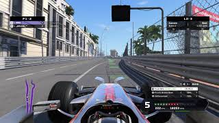 Dashing overtake in Monaco