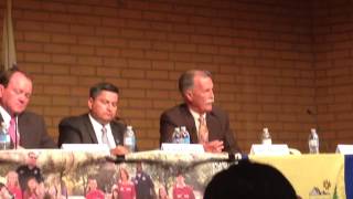 BOB OLMSTED FOR LA SHERIFF - KGNH DEBATE SAN DIMAS 5/12/2014 (Part 7)