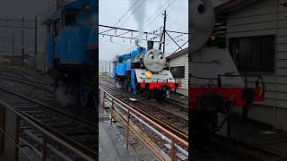 Thomas the Tank Engine arrives in Japan! - steam train - locomotive