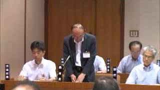 田口忠義 個人質問（平成25年6月 笠岡市議会）