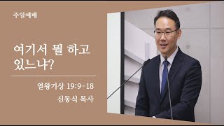 [평택온누리교회 토요가족예배] 여기서 뭘 하고 있느냐? (열왕기상 19:9-18)│2021.08.07(토)