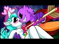 Catnap's Secret Magic Arrow | Poppy Playtime 3 Animation | Catnap & Craftycorn Love Story