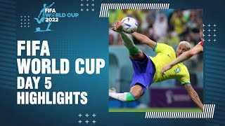 FIFA World Cup Day 5 Highlights: Portugal v Ghana | Brazil v Serbia| Switzerland v Cameroon