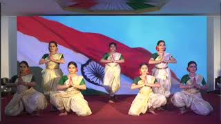 Vande Bharathambe || Patriotic Group Dance || SDC Doha, Qatar.