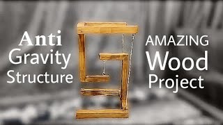 IMPOSSIBLE | How to make anti gravity structure| Floating table #amazing #diy #diy