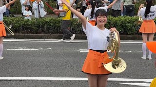 京都橘高校吹奏楽部　常滑市制70周年記念パレード　Kyoto Tachibana S.H.S.