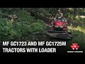 MF GC1723 and GC1725 M Tractors with Loader | sub-Compatc Tractors | Spot