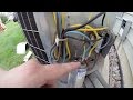 Carrier Air Conditioning Unit Repair: Capacitor Replacement