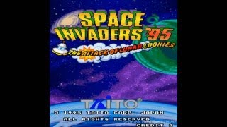 Space Invaders '95: The Attack of Lunar Loonies 1995 Taito Mame Retro Arcade Games