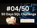 SQL Challenge - Data Analyst Interviews!: Solve SQL Question LIKE a PRO! EP SQL - 04/50