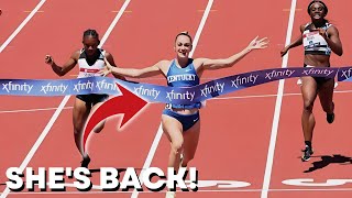 What Abby Steiner JUST DID Is RIDICULOUS || Female100 Meter History.