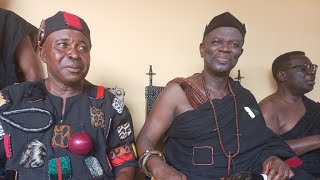 Denkyirahene Goes Home (Day 1) : Agona Manu And Agona Mansa Join  In Mourning Denkyirahene