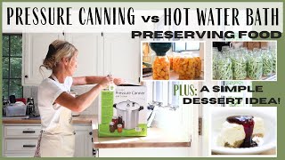 Preserving Food Methods ~ Canning Blueberry Pie Filling ~ Canning Green Beans ~ Pressure Cooking