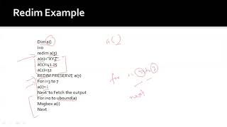 25 VBScript array and its Inbuilt functions