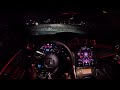 2024 amg glc 43 suv night drive pov no commentary