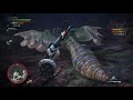 【mhw】ソロガンランスで極ベヒ倒すまで1日目