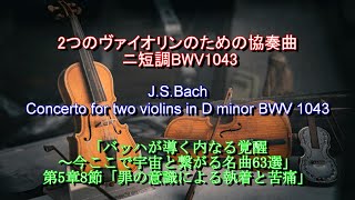 2つのヴァイオリンのための協奏曲 ニ短調 BWV1043：バッハ　J.S.Bach: Concerto for two violins in D minor BWV 1043