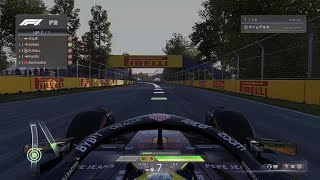 PS5 F1 24 ドライバーキャリアモード続き(カナダGP、フリー～ワンショット予選、決勝レース途中～HARDタイヤで引っ張る) #15