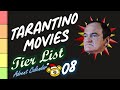 Tarantino Movies | Tier List Advent Calendar 08