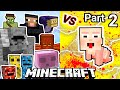 Big Baby Vs. Primitive Mobs in Minecraft Part 2