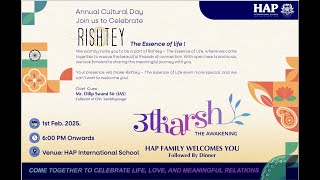 Annual Cultural Day 2025 HAP School Join Us To Celebrate Rishtey