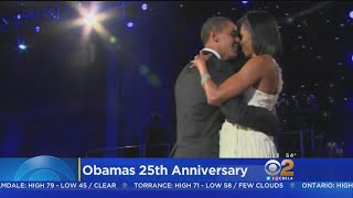 Obamas Celebrate 25th Wedding Anniversary