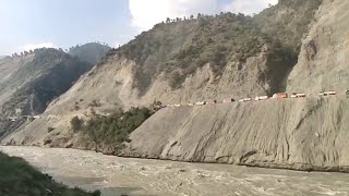 Ramban: Jammu-Srinagar Highway Blocked Due To Massive Landslide At Mehar