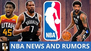 Kyrie Irving RETURNING To The Nets + NBA Rumors On Kevin Durant & Donovan Mitchell Trade Buzz