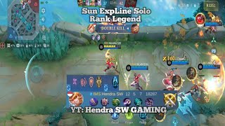 Sun ExpLine Solo Rank Legend