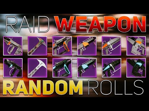 Random RAID Weapon Drops (Adept Weapons) l Destiny 2 Disciple's Vow