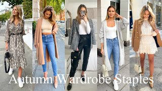 Autumn/Fall Transitional Wardrobe Staples Haul | Mango, Zara, H\u0026M, Topshop