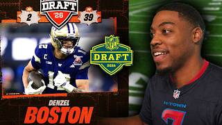 Denzel Boston Highlights Reaction | Cleveland Browns - NFL Draft 2026